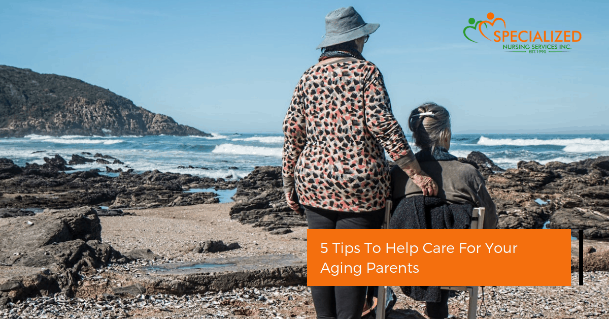 Tips for caring for your aging parents